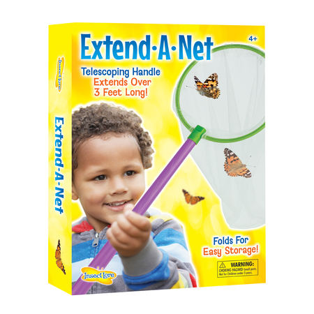 Insect Lore Extend-A-Net, Bug Net with Telescoping Handle ILP5015